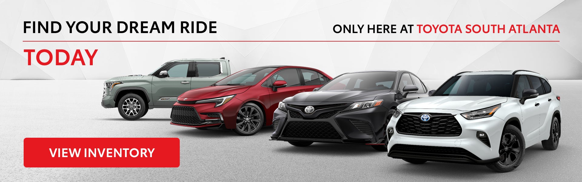 Find Your Dream Ride at Toyota South Atlanta